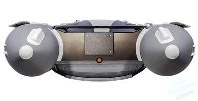 Лодка ПВХ Мастер Лодок Аква НДНД 3400 Графит / Св.Серый