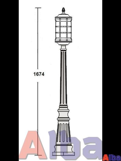 Barselona 81211 bl Парковый светильник