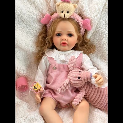 Кукла Реборн девочка Марфа (силиконовая)