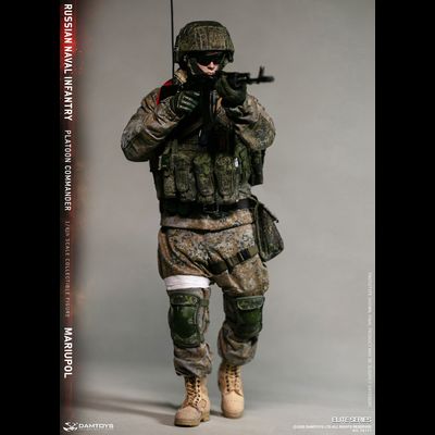 ПРЕДЗАКАЗ - Командир взвода морской пехоты ВМФ России - Коллекционная ФИГУРКА 1/6 scale Russian Naval Infantry Commander Mariupol (78111) - DAMTOYS ?ЦЕНА: 25700 РУБ.?