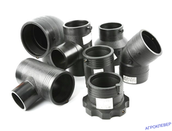 Фитинги под сварку для ПНД труб