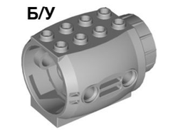 ! Б/У - Engine, Large, Light Bluish Gray (43121 / 4211767) - Б/У