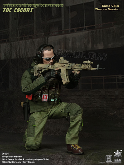 Русский наемник ФИГУРКА 1/6 scale Private Military Contractor The Escort (26034) Easy&Simple
