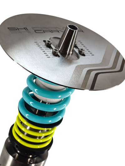 STATIC FINAL: BLACK | NEON LIME with METAL BASE