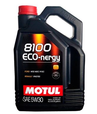 Motul 8100 Eco-nergy 5W30 масло моторное синт 5л