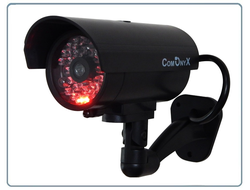 CO-DM025 Муляж уличной камеры видеонаблюдения, с отсеком для двух батарей типа АА