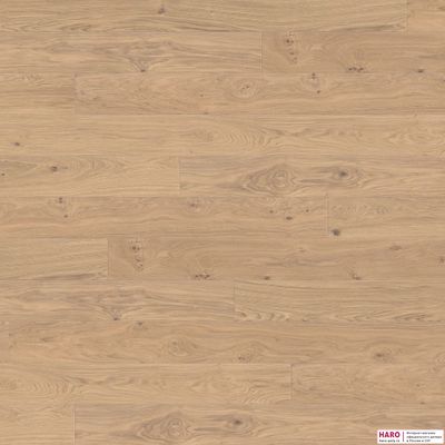 Декор паркетной доски Haro Дуб Белый Маркант Браш 4V 1-пол, масло 527326 фронт