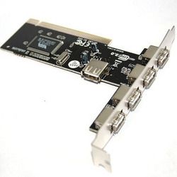 Контроллер USB 2.0 (4 внешних + 1 внутренний) PCI ( гарантия 1 месяц)