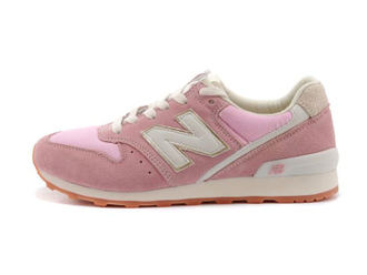 New balance 996 розовые с белым женские (36-41) Арт. 077F