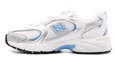 New Balance 530 White Blue (Белые) Арт2 сбоку