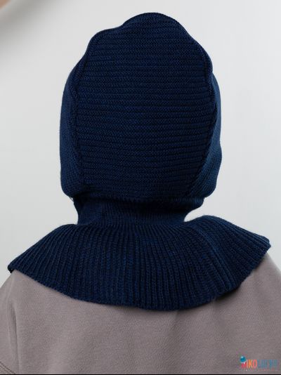 Шапка-шлем 24201-01 х/б подклад, темно-синий 44-46
