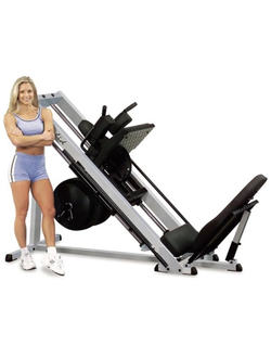 ГАКК-машина - жим ногами под углом 45 Body-Solid GLPH2100 на свободном весе