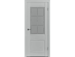 Межкомнатная дверь ПО ЭМАЛЕКС ЕС 2 (EMALEX EC 2), Steel Crystal Cloud