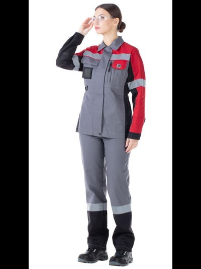 Костюм женский "Виват серый" с брюками