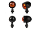 Указатели поворотов BSD Chopper Style черные, 2 шт