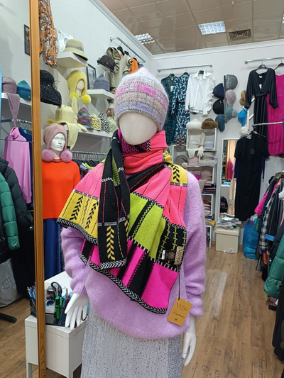 Шарф Vizio 1102 SSL палантин черный