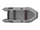 Моторно-гребная лодка с жестким транцем Standart-SL 2800 (цвет серый)