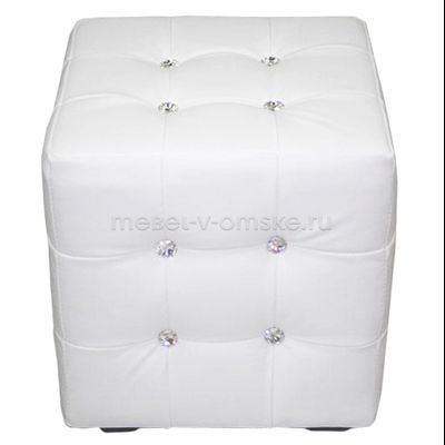 Пуф Леонардо со стразами