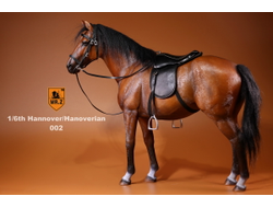 Рыжий конь - Коллекционная фигурка 1/6 Scale German Hanoverian Warmblood Horse Statue - Real Animal Series (No.17) - Mr.Z