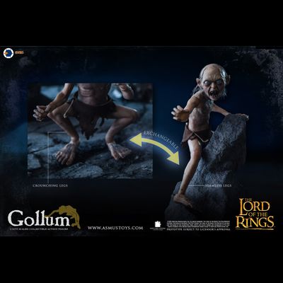 Голлум (Властелин Колец, Хоббит) - КОЛЛЕКЦИОННАЯ ФИГУРКА 1/6 Gollum (LOTR030G) - Asmus toys