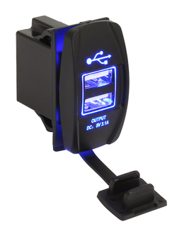 Зарядные гнезда USB в виде клавиши Marina, 3,1 А