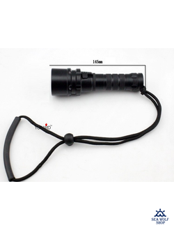 Фонарь подводный Yupard-SH L2-1200Lm желтый