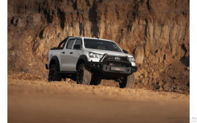 Бампер силовой передний BMS PRO-Line для Tayota Hilux 2020-2024