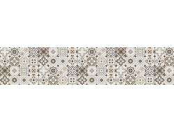 SF 09 ПЛИТКА БРАУНИ Глянцевая стеновая панель  2800х610х6мм ALBICO