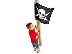 Флаг с механизмом поднятия КВТ