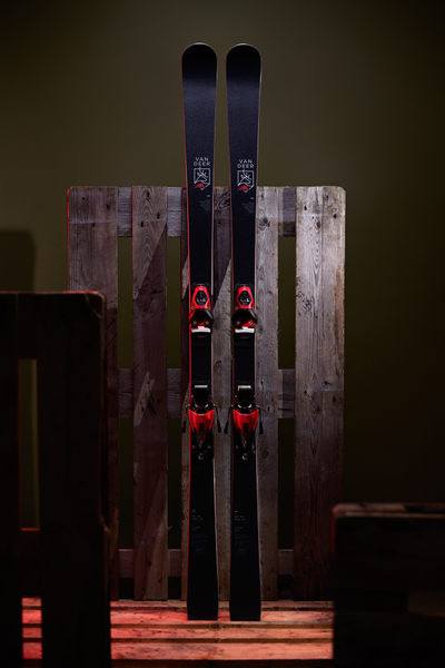 Горные лыжи для юниоров для слалома гиганта Van Deer GS-JR PRO 16 Длина 154cm Радиус 16м + с креплениями SPX11