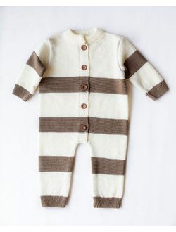 Комбинезон молочный/бежевый