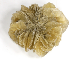 Гипс, "Гипсовая роза", крупный сросток кристаллов, Россия, Ставропольский край (78*69*31 мм, 137 г) №29342