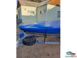 Тент на лодку  Windboat-4.2 Evo