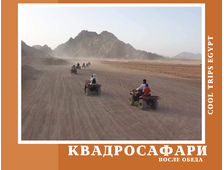 КВАДРОСАФАРИ (ПОСЛЕ ОБЕДА) ИЗ ХУРГАДЫ
