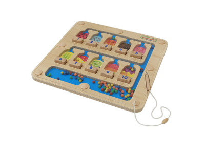 Панель "1-10 - магнитный счет"