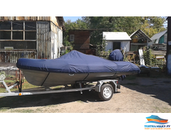 ТЕНТ НА ЛОДКУ РИБ АКВАБОТ 420