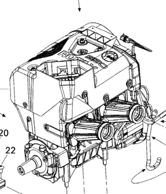 Двигатель ROTAX 552 (2010) Оригинал BRP 400509780 для BRP LYNX/Ski-Doo (Engine 552 (2010))