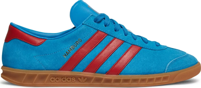 Adidas Hamburg Solar Blue Red Gum