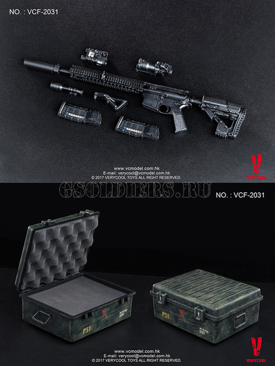 Коллекционная фигурка 1/6 MC Camouflage Women Soldier Villa (VCF-2031) - VERYCOOL