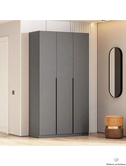 ШК 5 1200 шкаф трехстворчатый распашной Графит