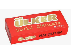 ULKER NAPOLITEN  ШОКОЛАД МОЛОЧНЫЙ, 33 ГР.