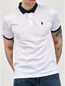 Поло мужское 4 белое