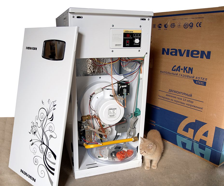 Купить газовый напольный котел Navien GA 35 KN