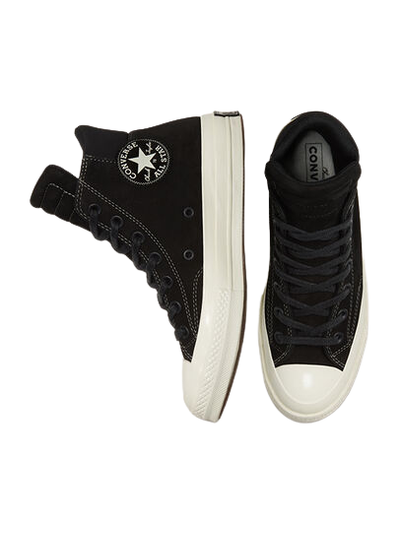Кеды Converse Chuck Taylor 70 Padded черные высокие зимние