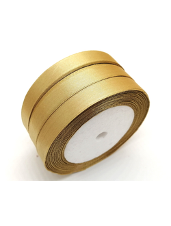 Лента атласная 6 мм, цвет светло кремовый  арт. 6