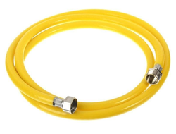 Подводка гиб.д/газа(резина) 2000мм ГШ желт. [38873]