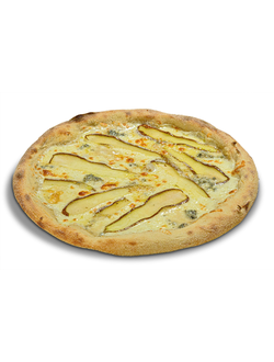 Пицца с грушей  и горгонзолой