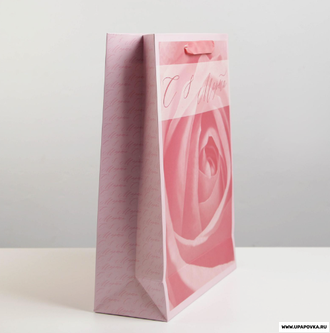 Пакет ламинированный «Роза», L 31 × 40 × 11,5 см