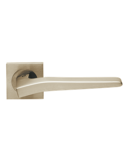 Дверные ручки Morelli Luxury HILL NIS Цвет - Матовый никель