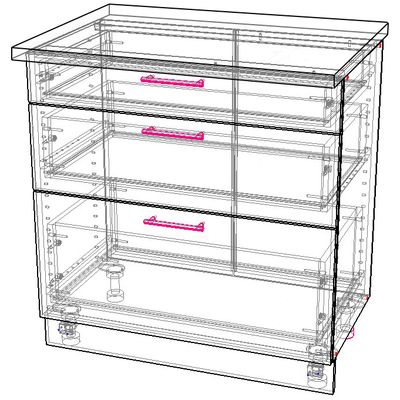 Стол кухонный Аляска Н-83 (800)